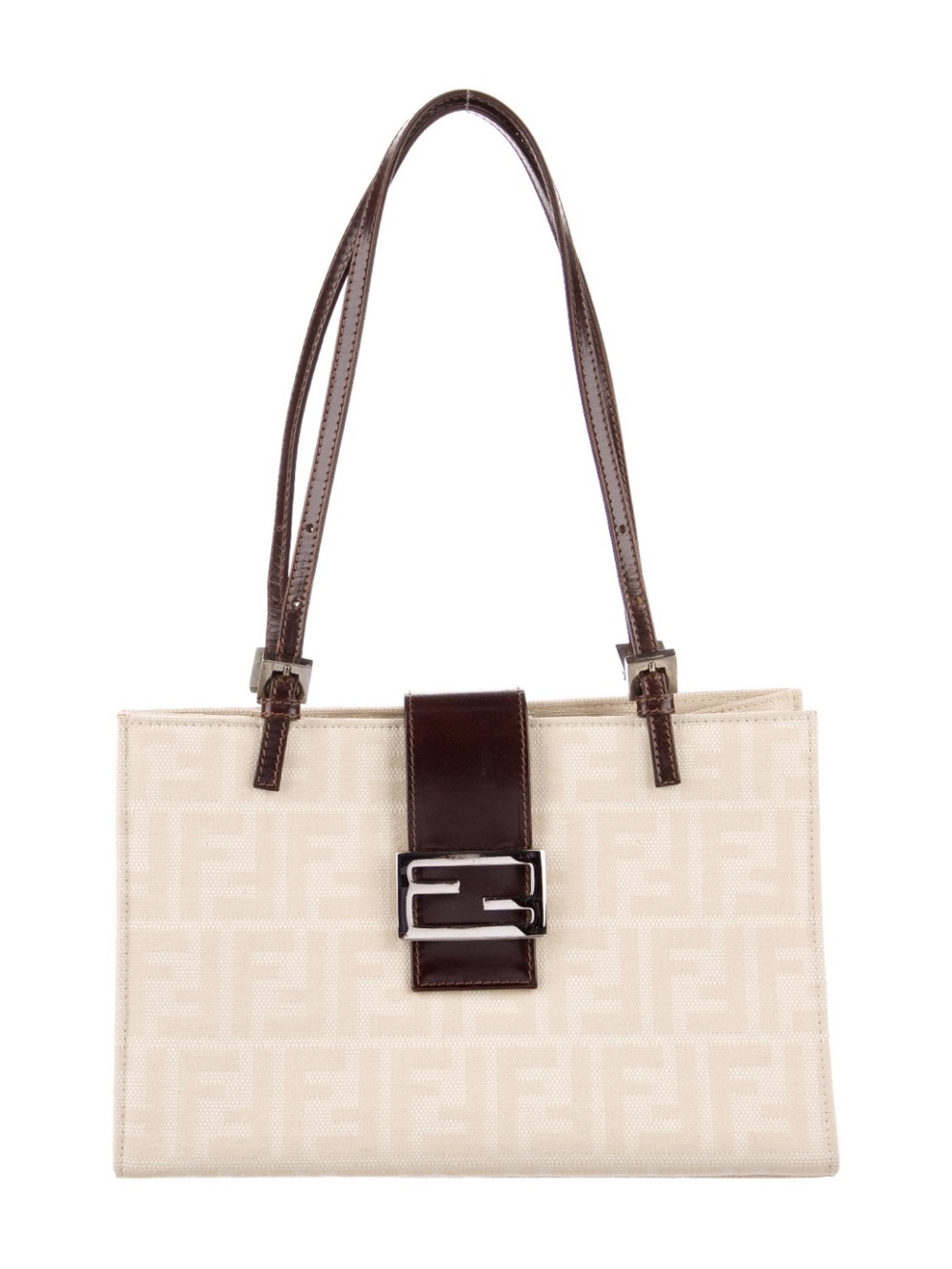 Vintage Fendi Shoulder Tote Bag